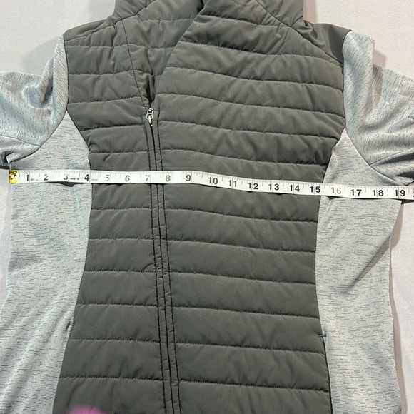 Womens Gray Hooded Jacket - Picture 4 of 9
